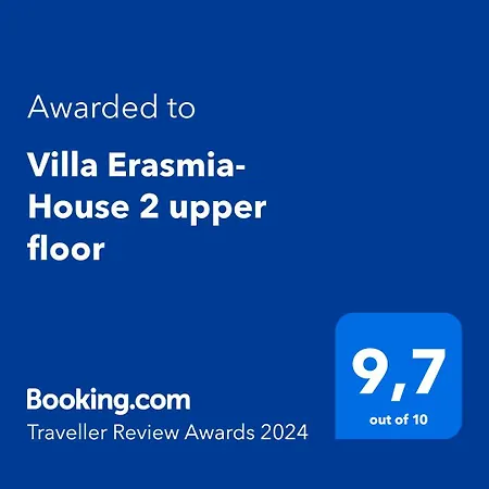 Сasa de vacaciones Erasmia- House 2 Upper Floor *
